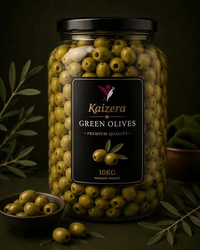 KAIZERA green olives jar